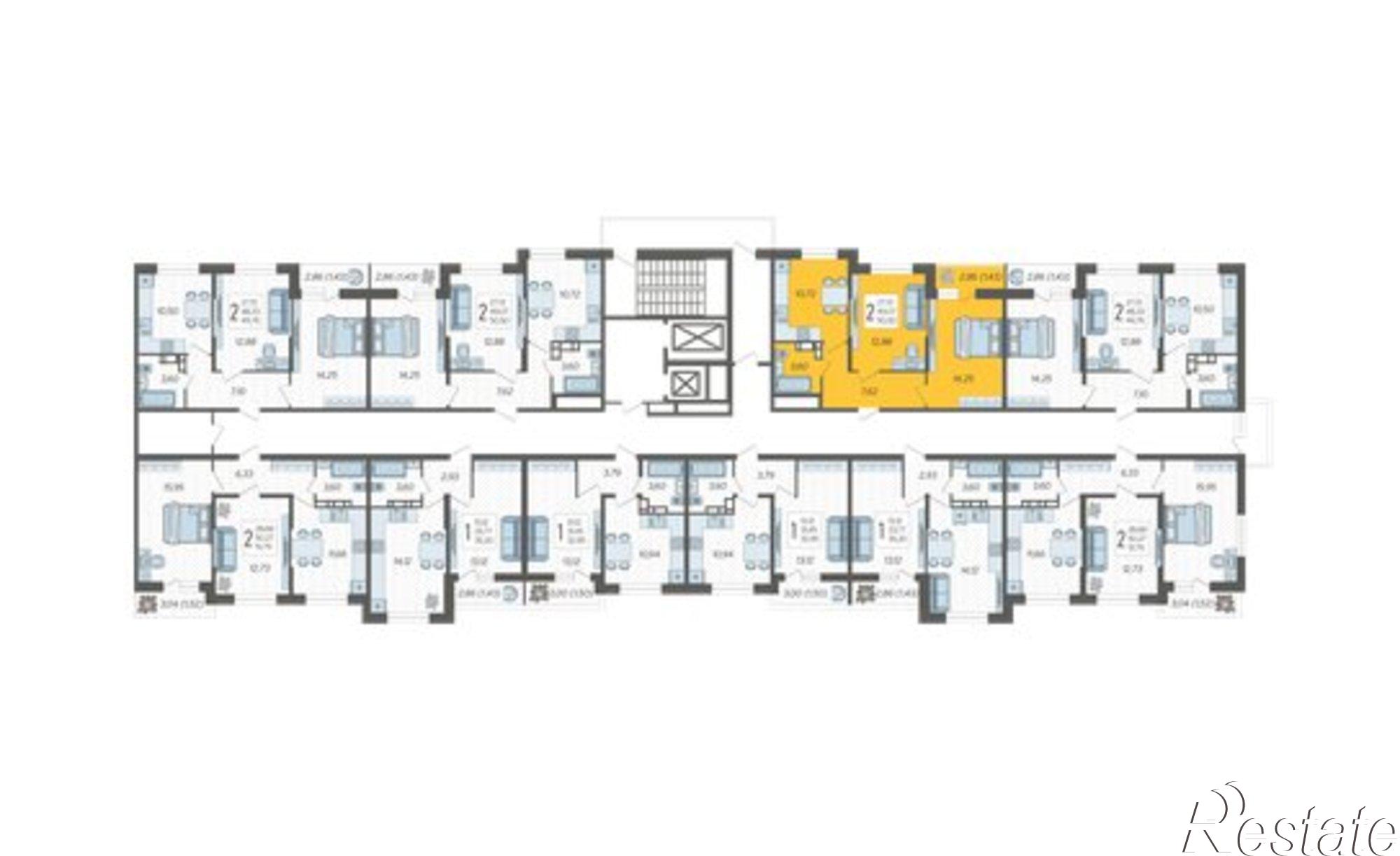 Купить квартиру за 6 514 500 рублей на улица им. Владимира Жириновского, 1 к10