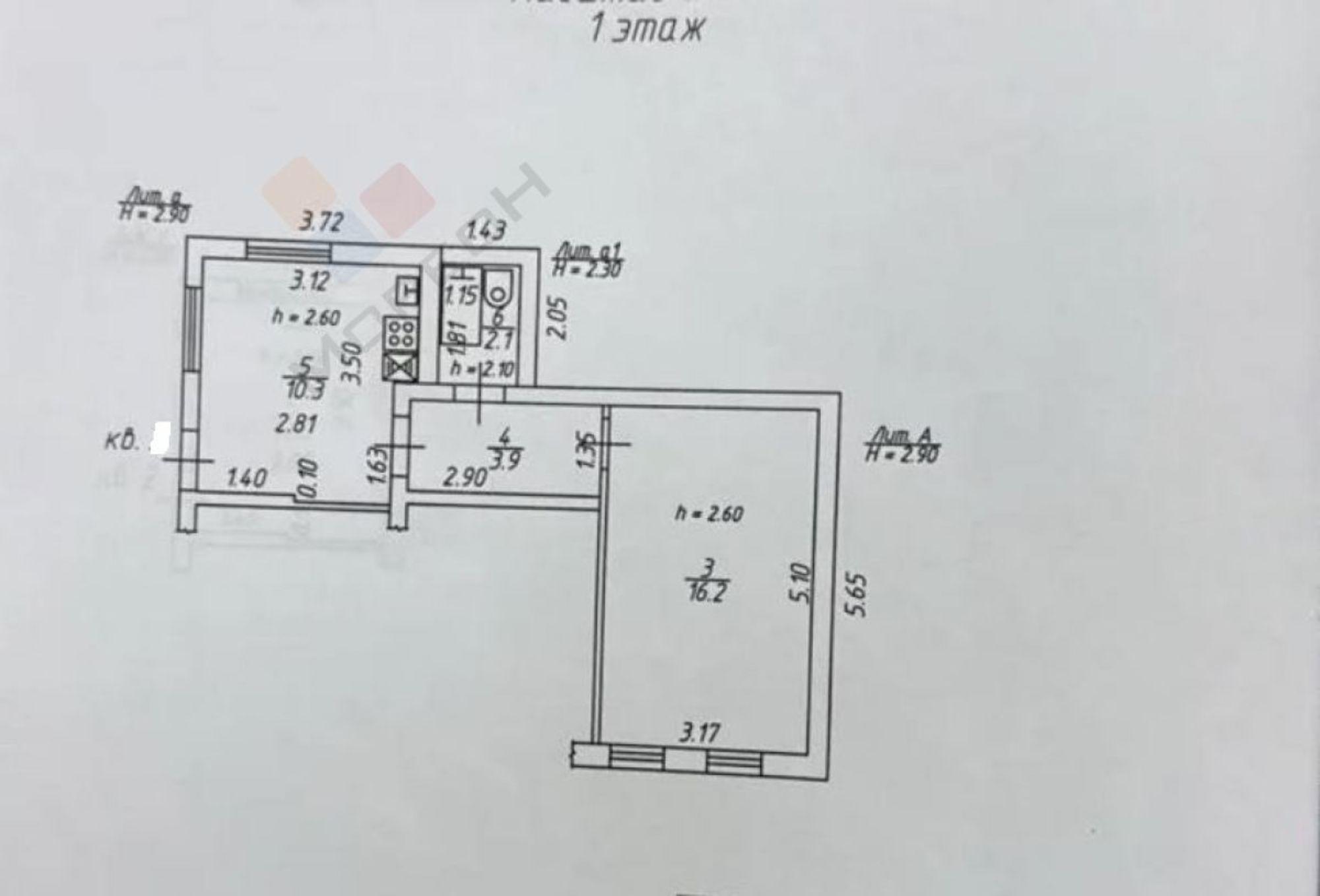 Купить квартиру за 2 900 000 рублей на им. Митрофана Седина ул, 72