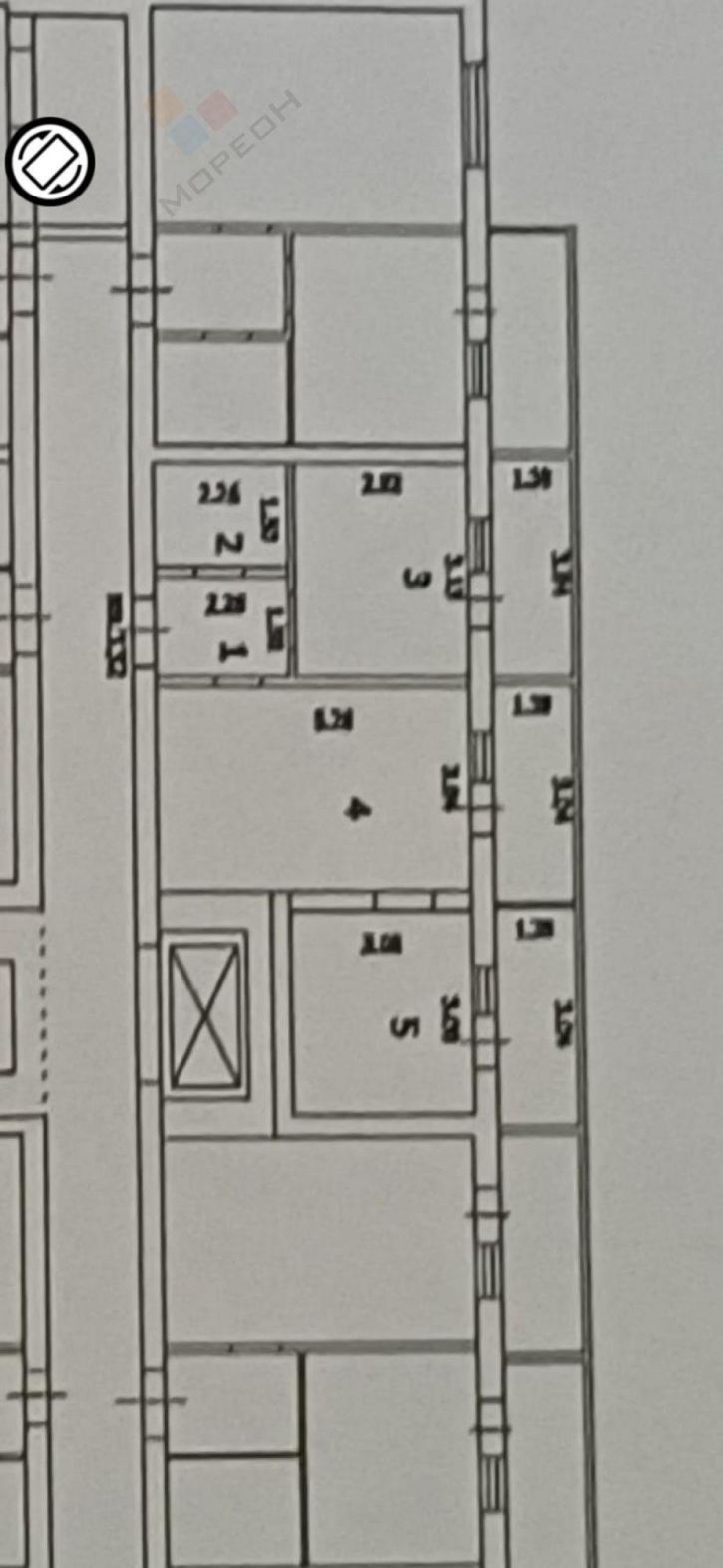 2-комн квартира Заполярная ул, 35к4