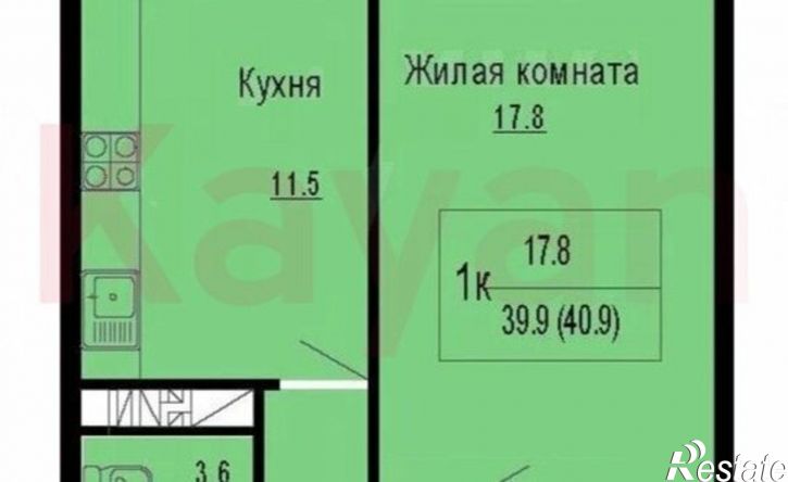 1-комн квартира Бородинская улица, 150Б к2,  д. 150Б к2