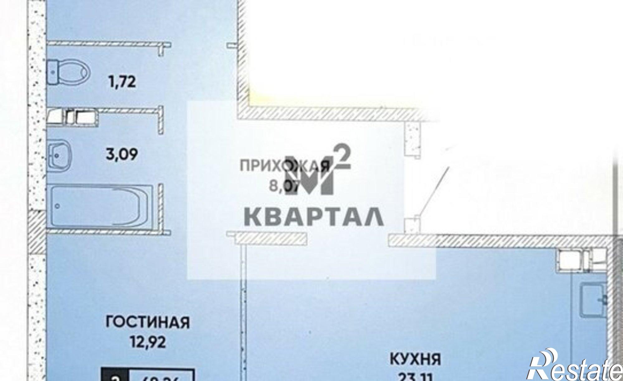 Купить квартиру за 13 000 000 рублей на улица Григория Булгакова, 7 к1