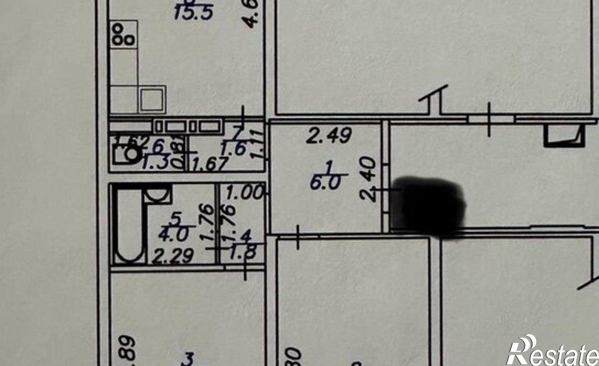 Купить квартиру за 6 200 000 рублей на Душистая улица, 37