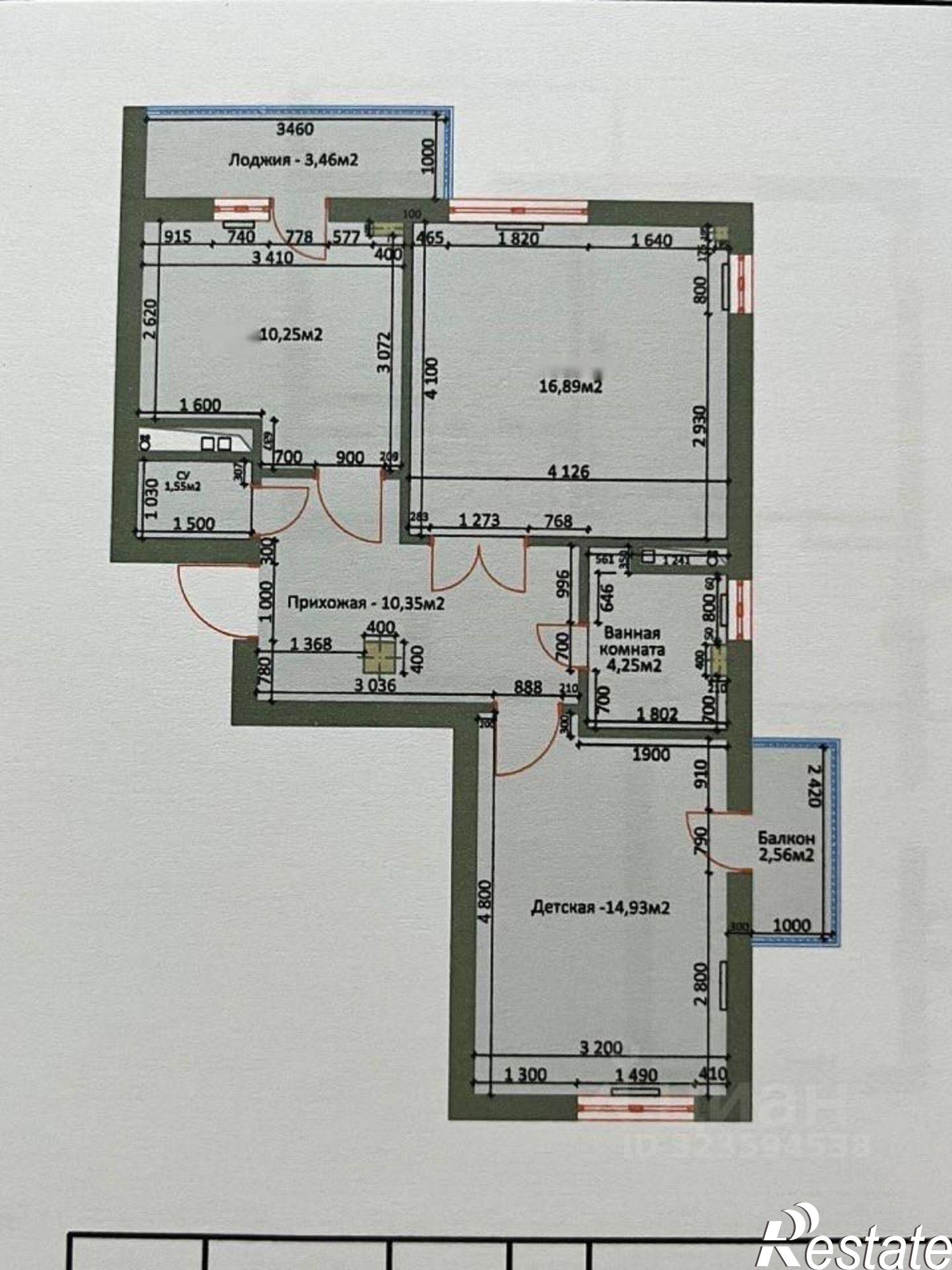 Купить квартиру за 8 800 000 рублей на Античная улица, 6