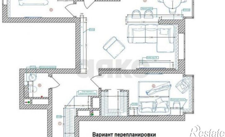 3-комн квартира Гаражная улица, 87,  д. 87