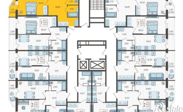 2-комн квартира улица Садовое Кольцо, 2,  д. 2