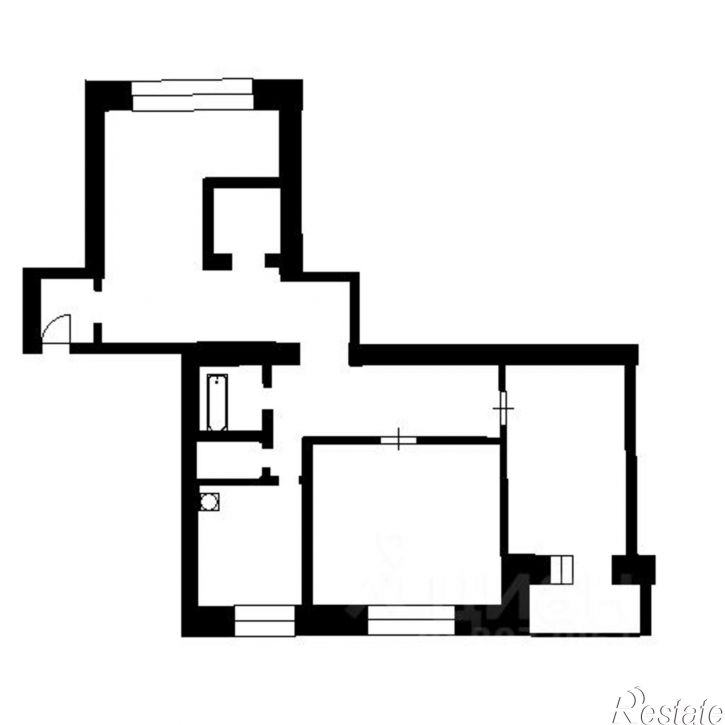 2-комн квартира ул Московская, 84,  д. 84