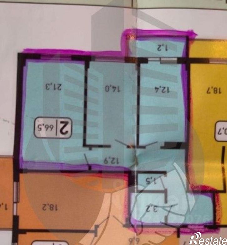 2-комн квартира 1-й Лиговский пр-д, 48,  д. 48