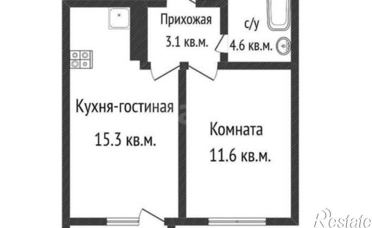 1-комн квартира ул им. лётчика Позднякова, 2 7,  д. 2 7,  к. 7