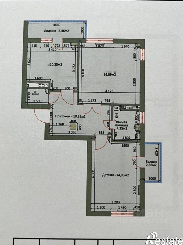 2-комн квартира Античная улица, 6,  д. 6