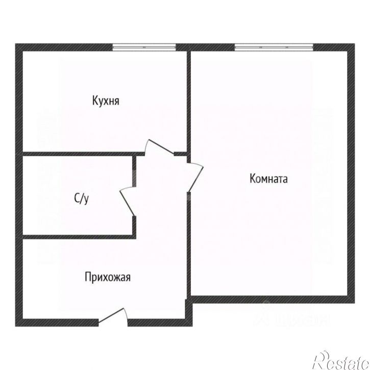 1-комн квартира Лазурная улица, 68,  д. 68