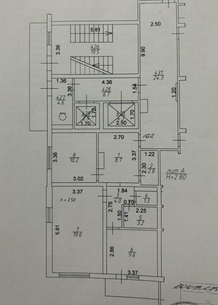 2-комн квартира им. Героя Аверкиева А.А. улица, д.10