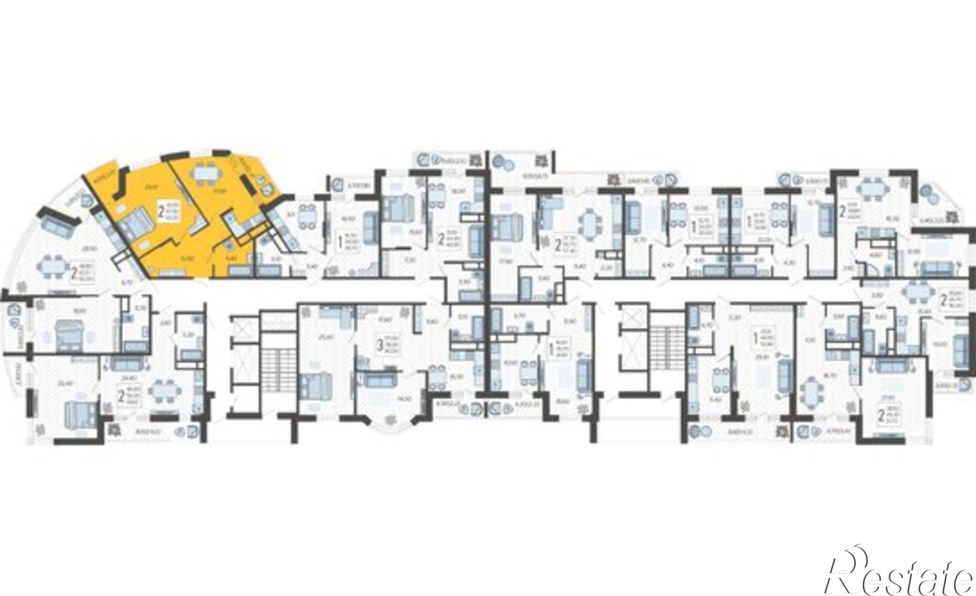 Купить квартиру за 7 228 280 рублей на улица Садовое Кольцо, 9