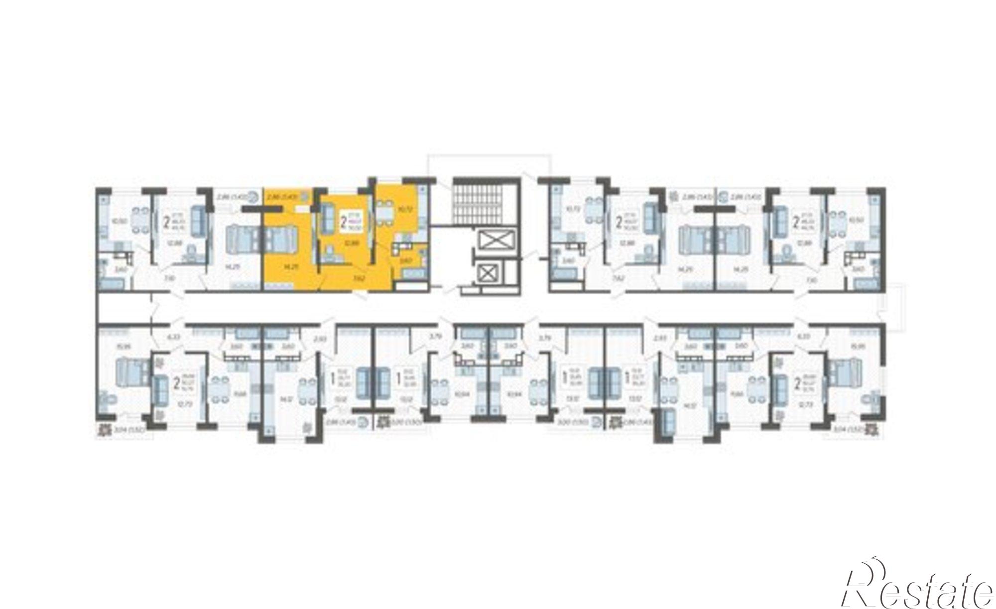 Купить квартиру за 6 514 500 рублей на улица им. Владимира Жириновского, 1 к10