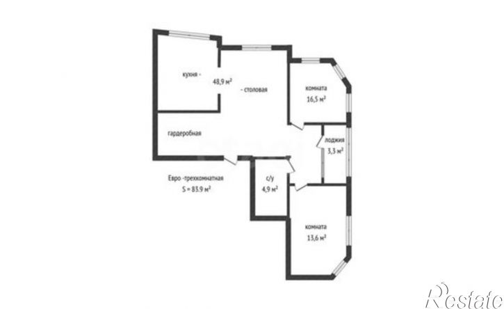 2-комн квартира улица Садовое Кольцо, 1,  д. 1