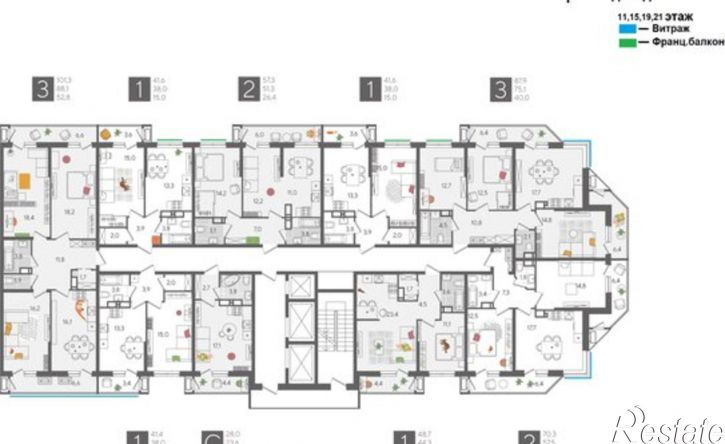 3-комн квартира в новом доме ул Новороссийская, 90/2 1,  д. 90/2 1,  к. 1