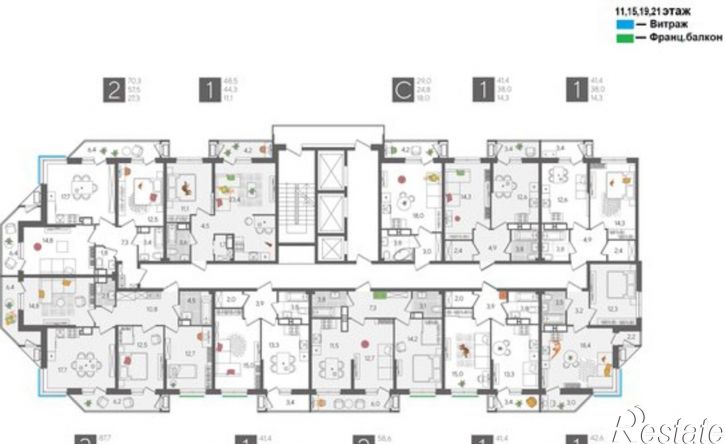 3-комн квартира в новом доме ул Новороссийская, 102,  д. 102