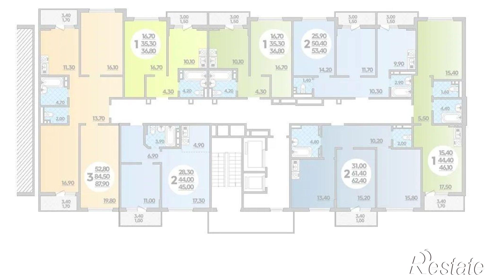 Купить квартиру за 6 782 240 рублей на ул Героев-Разведчиков, 11
