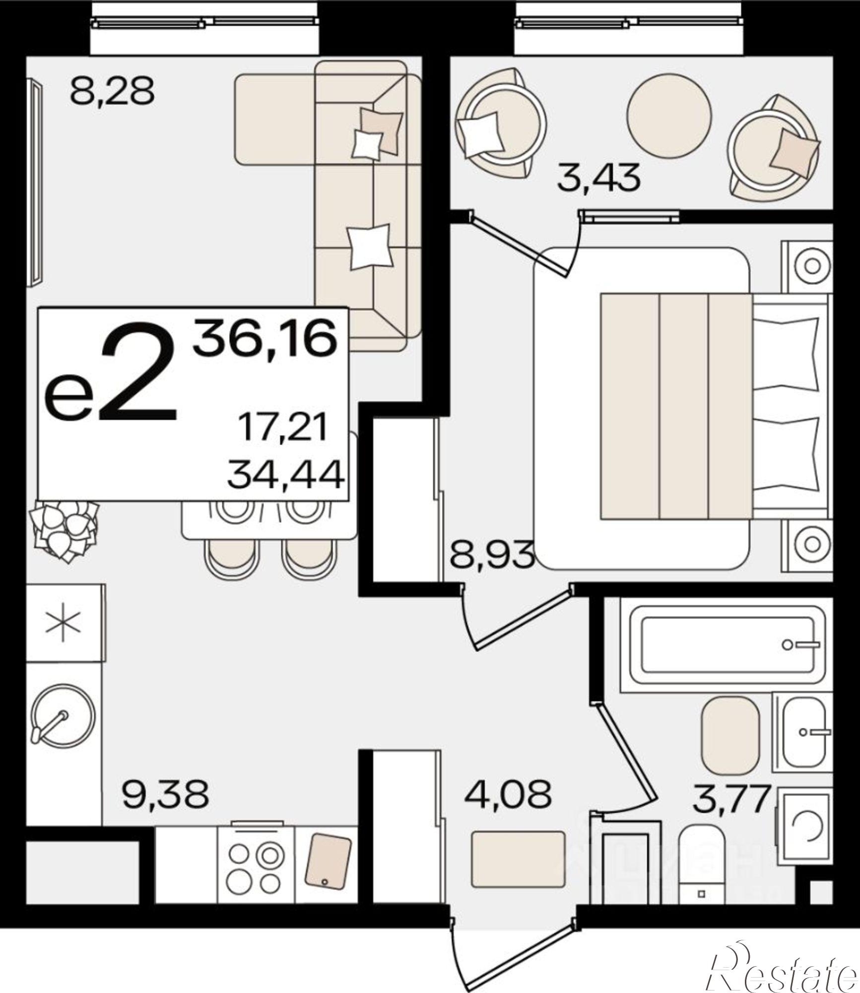 Купить квартиру за 10 667 200 рублей на ул Сормовская, 1/3 1