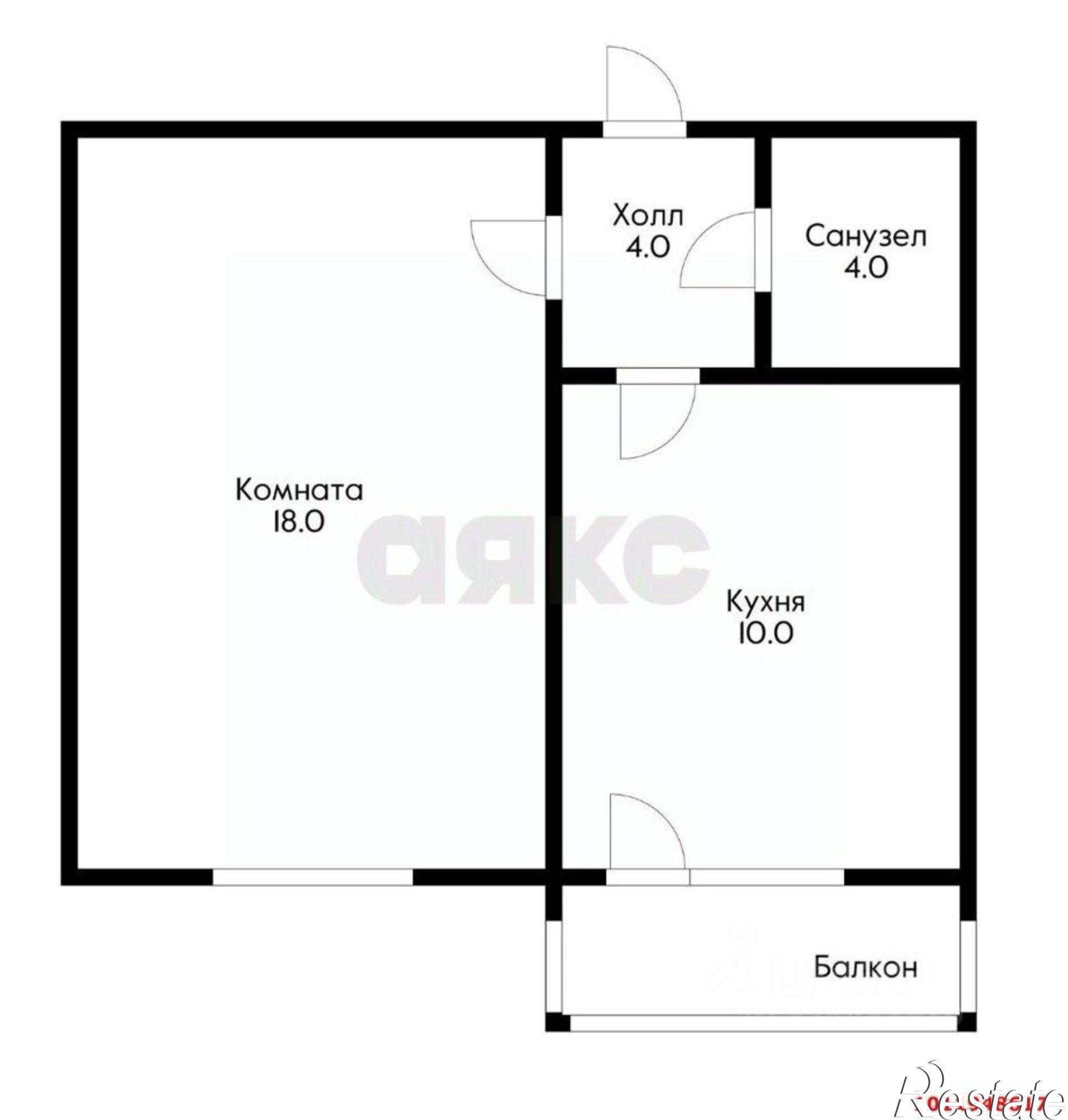 Купить квартиру за 3 330 000 рублей на улица имени Сергея Есенина, 66