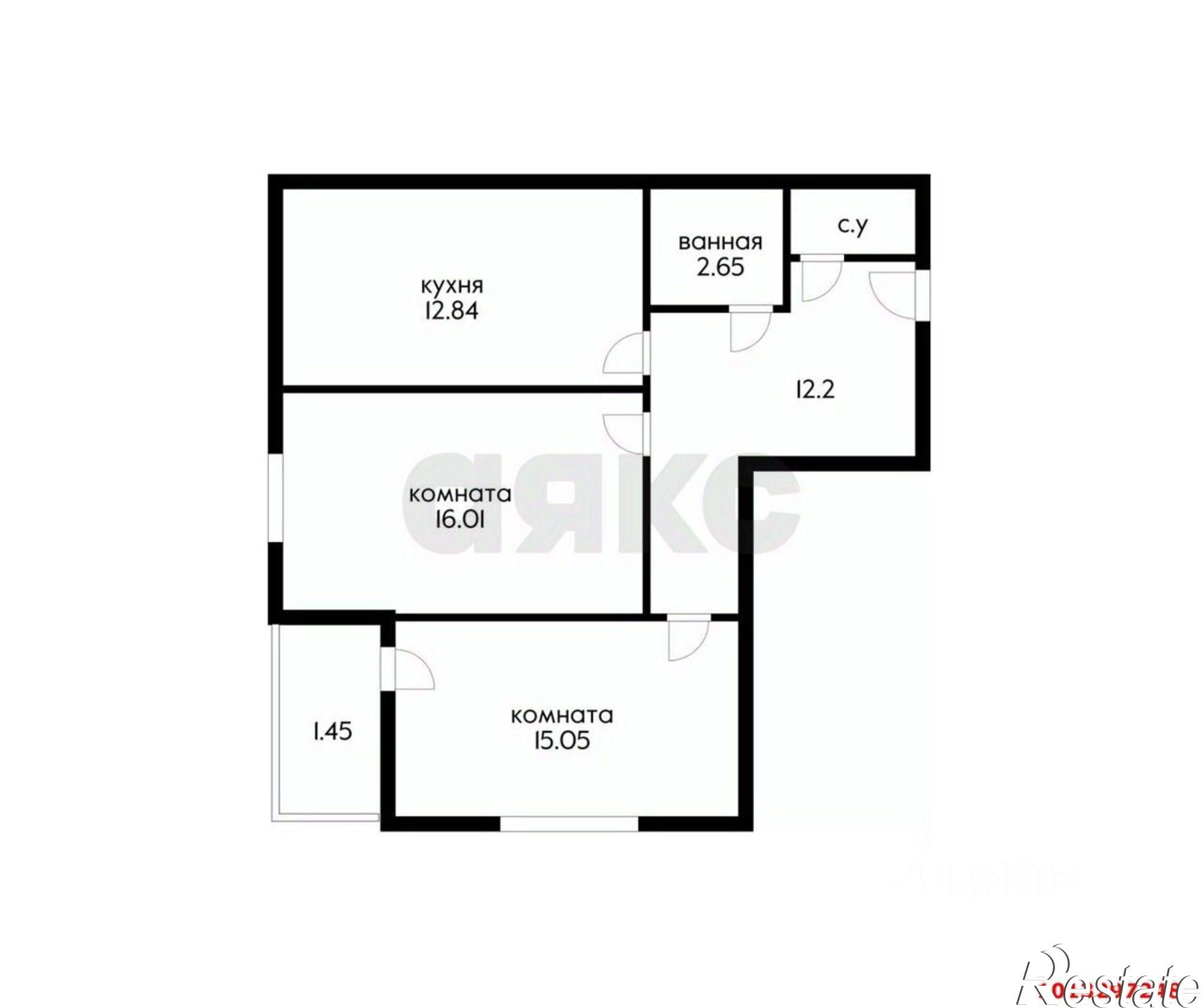 Купить квартиру за 5 400 000 рублей на ул Домбайская, 29