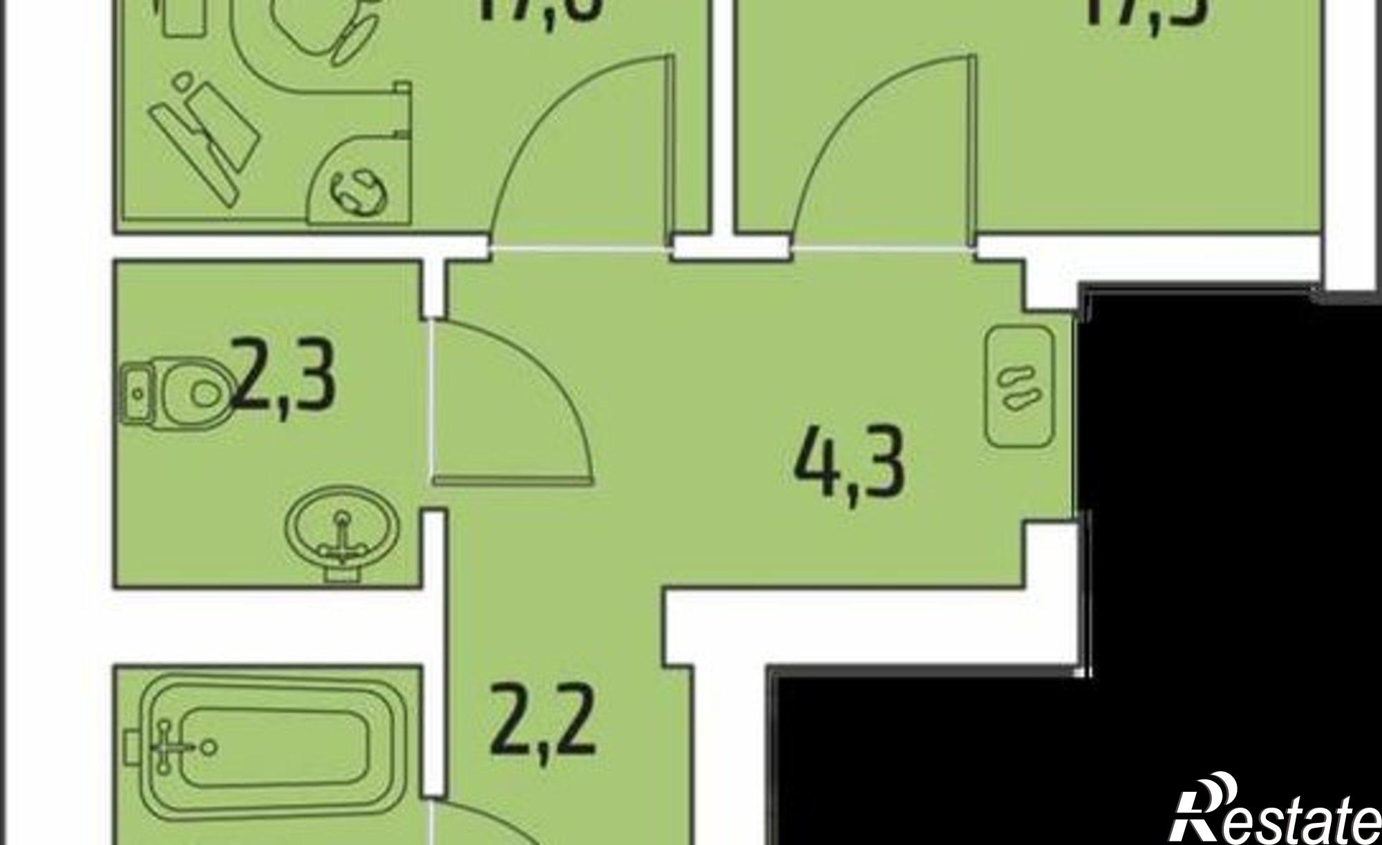 Купить квартиру за 5 600 000 рублей на ул им. Комарова В.М., 106Б 4