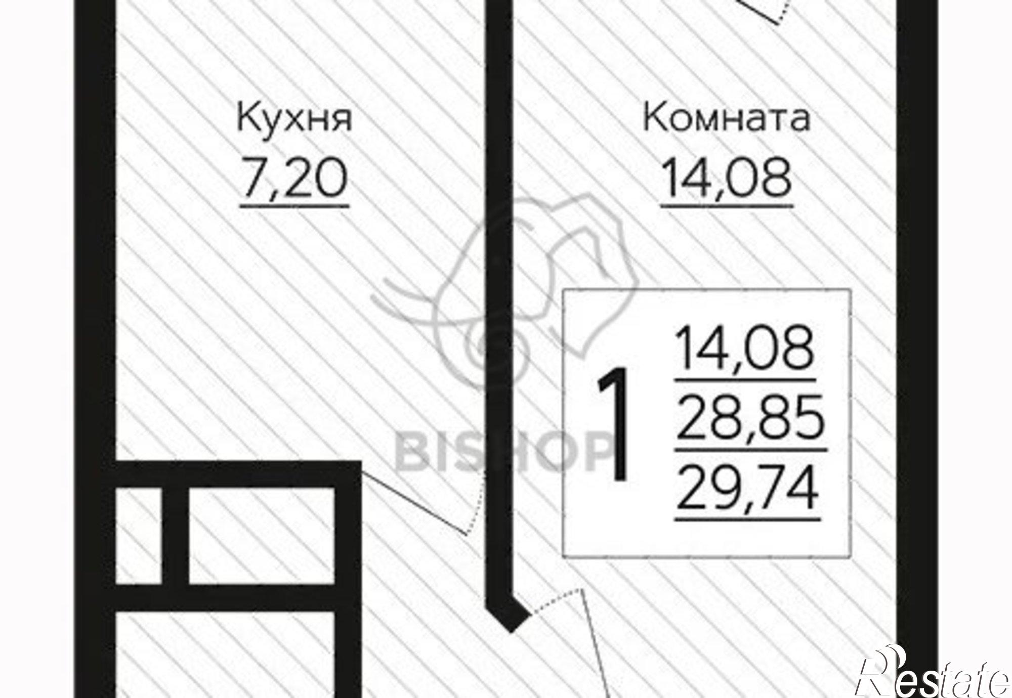 Купить квартиру за 3 040 000 рублей на 3-я Трудовая улица, 1/3