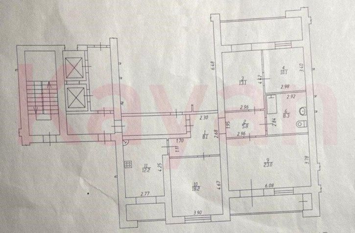 4-комн квартира Гимназическая ул.