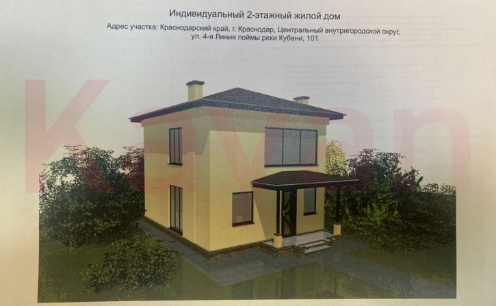 Земельный участок 4-я Линия Поймы реки Кубань ул.