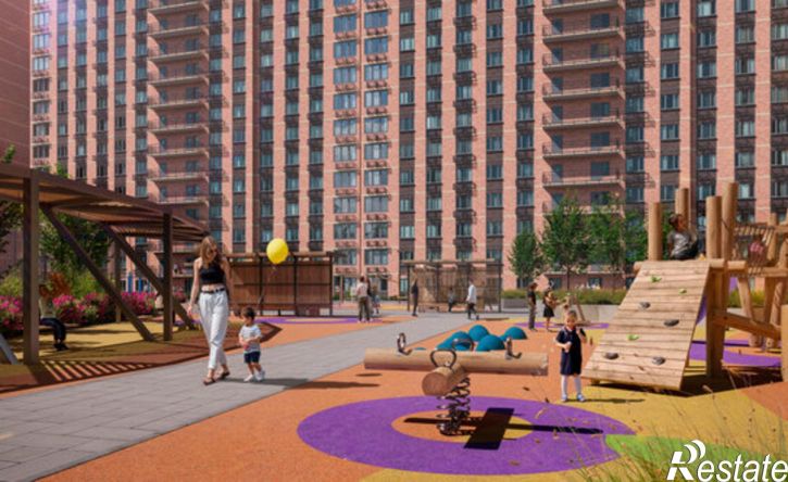 3-комн квартира в новом доме улица им. Владимира Жириновского, 1 к9,  д. 1 к9