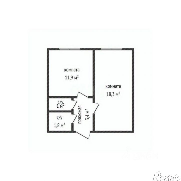 1-комн квартира Минская улица, 120,  д. 120