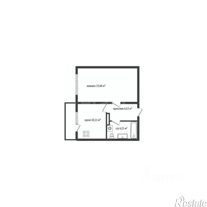 1-комн квартира улица 40 лет Победы, 33/10,  д. 33/10