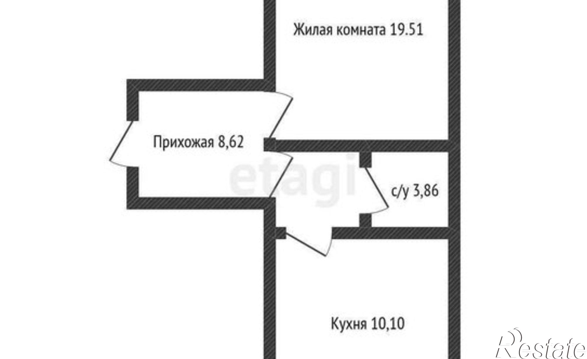 Купить квартиру за 4 900 000 рублей на улица Героя Аверкиева, 26