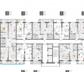 2-комн, 58 кв м, этаж 6/24 ул Новороссийская, 90/2 1