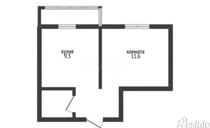 1-комн квартира ул им. Героя Георгия Бочарникова, 2 1,  д. 2 1,  к. 1