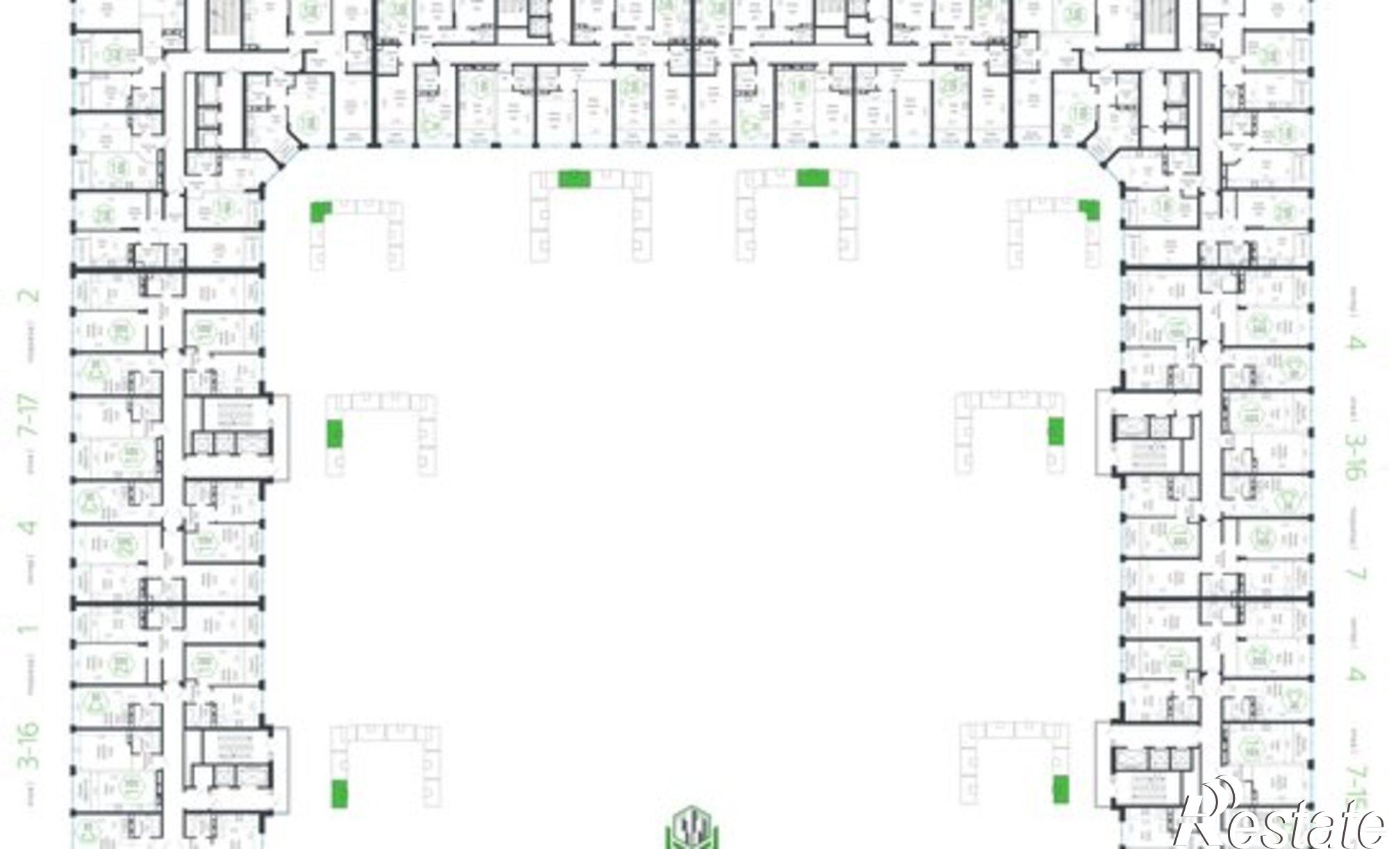 Купить квартиру за 10 772 800 рублей на ул Воронежская, 124
