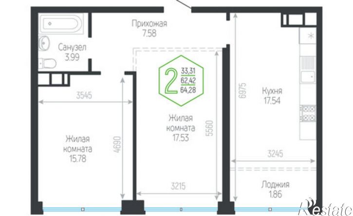 2-комн квартира Обрывная улица, 132/1 к27,  д. 132/1 к27
