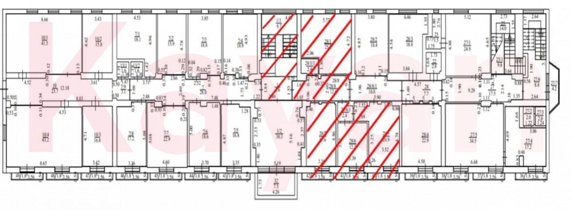 Сдать офис, помещение под офис за 140 400 рублей на Дзержинского ул.