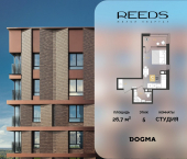 -комн, 26.7 кв м, этаж 5/9 Конгрессная улица