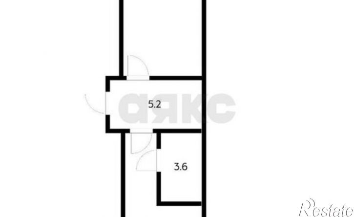 1-комн квартира улица Куликова Поля, 6,  д. 6