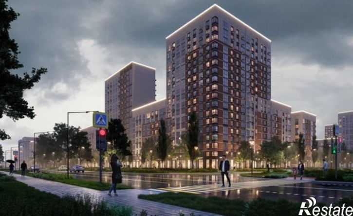 1-комн квартира в новом доме Душистая улица