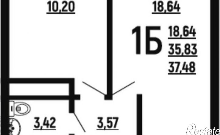 1-комн квартира Заполярная улица, 39 к9,  д. 39 к9