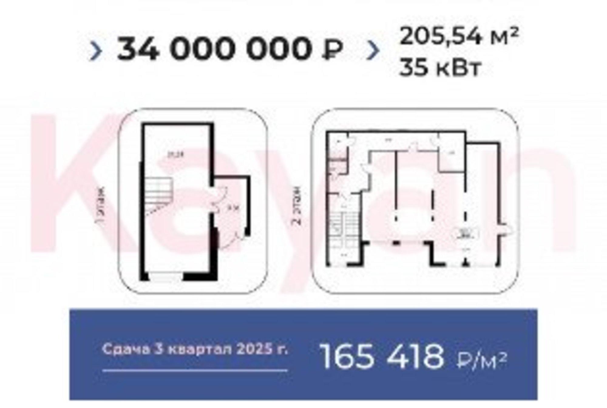 Купить торговое помещение за 34 000 000 рублей на им. Марины Цветаевой ул.