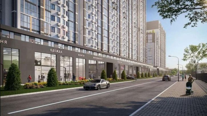 1-комн квартира в новом доме Уральская ул, 100/6