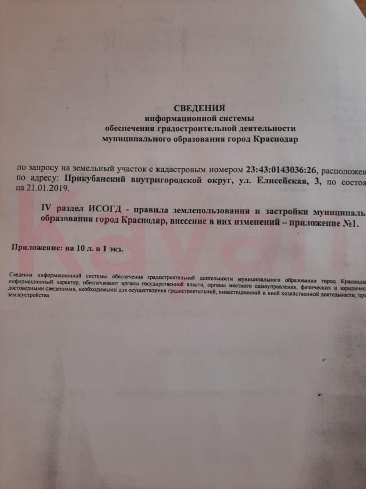 Земельный участок Елисейская ул.