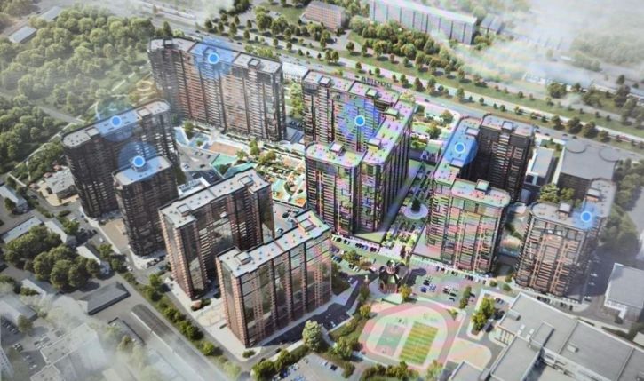 2-комн квартира в новом доме Новороссийская ул, 102И