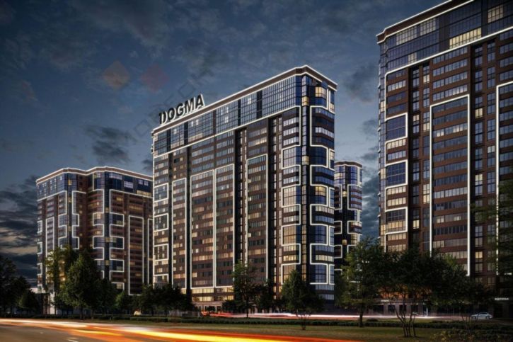 1-комн квартира в новом доме Новороссийская ул, 102