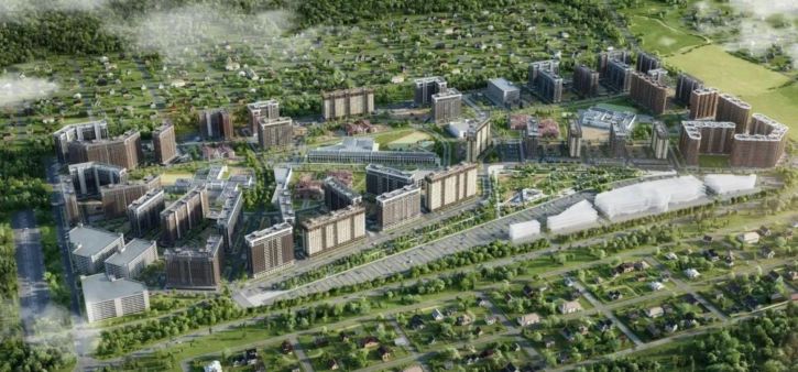 1-комн квартира в новом доме им. Анны Ахматовой ул, 12к2