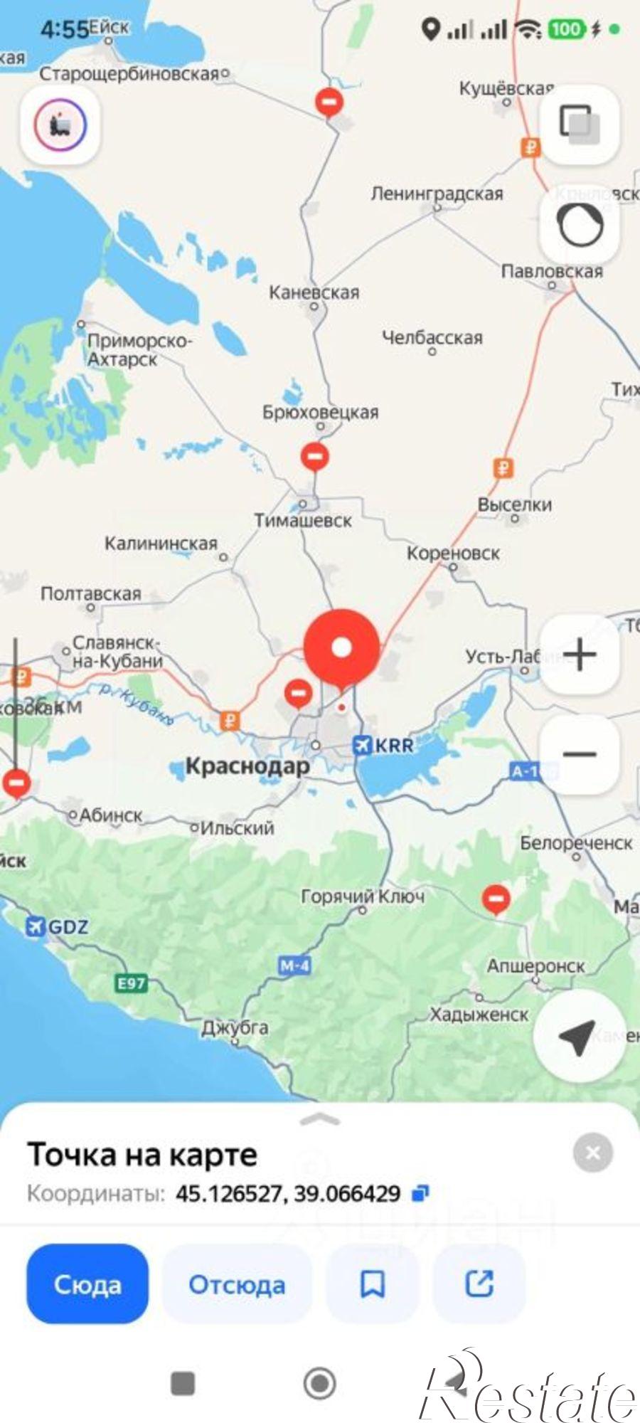 Купить землю, земельный участок за 2 200 000 рублей на улица Героев Десантников
