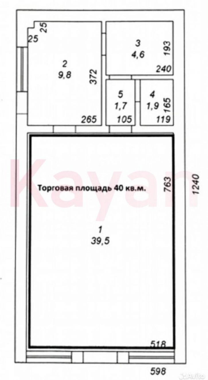 Торговое помещение им. Буденного ул.