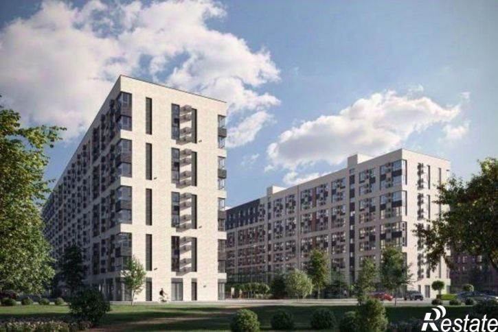 1-комн квартира в новом доме улица имени Генерала Брусилова, 5 к1,  д. 5 к1